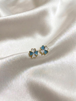 Elegante Kids Rabbit Colorful Heart Earrings - Kids Accessories
