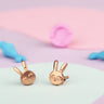 Elegante Kids Rabbit Golden Earrings - ER1431