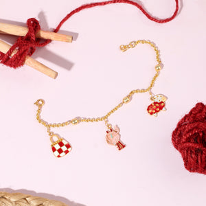 Elegante Kids Red theme Bracelet - BR1000