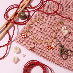 Elegante Kids Red Theme Bracelet - Baby Jewellery