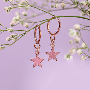 Elegante Kids Star Hoop Earrings - ER5433