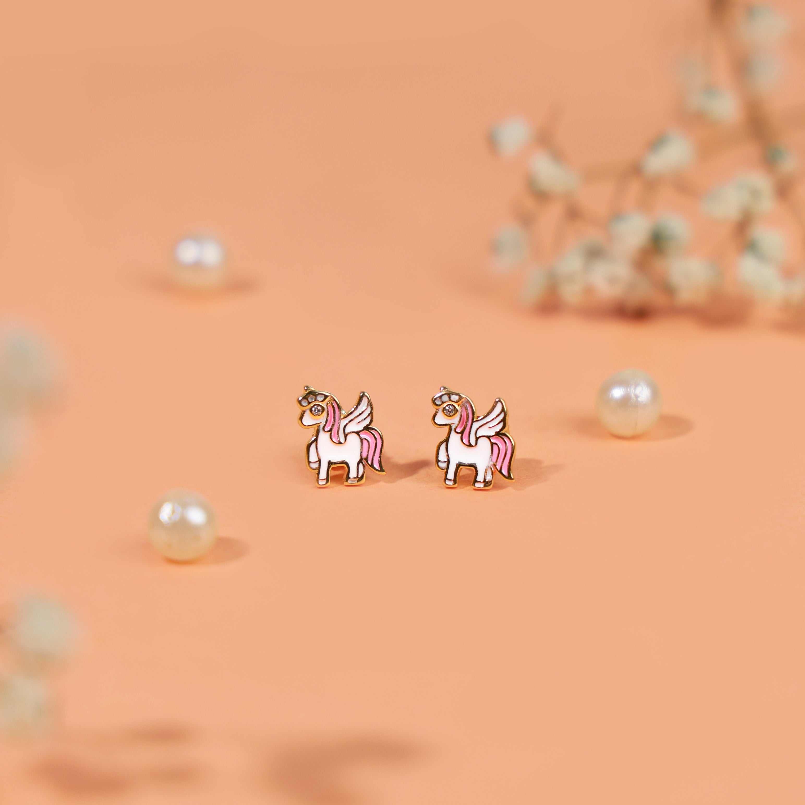 Elegante Kids Unicorn Earrings - ER1487