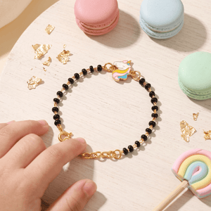 Elegante Kids Unicorn Face Nazariya - Baby Jewellery