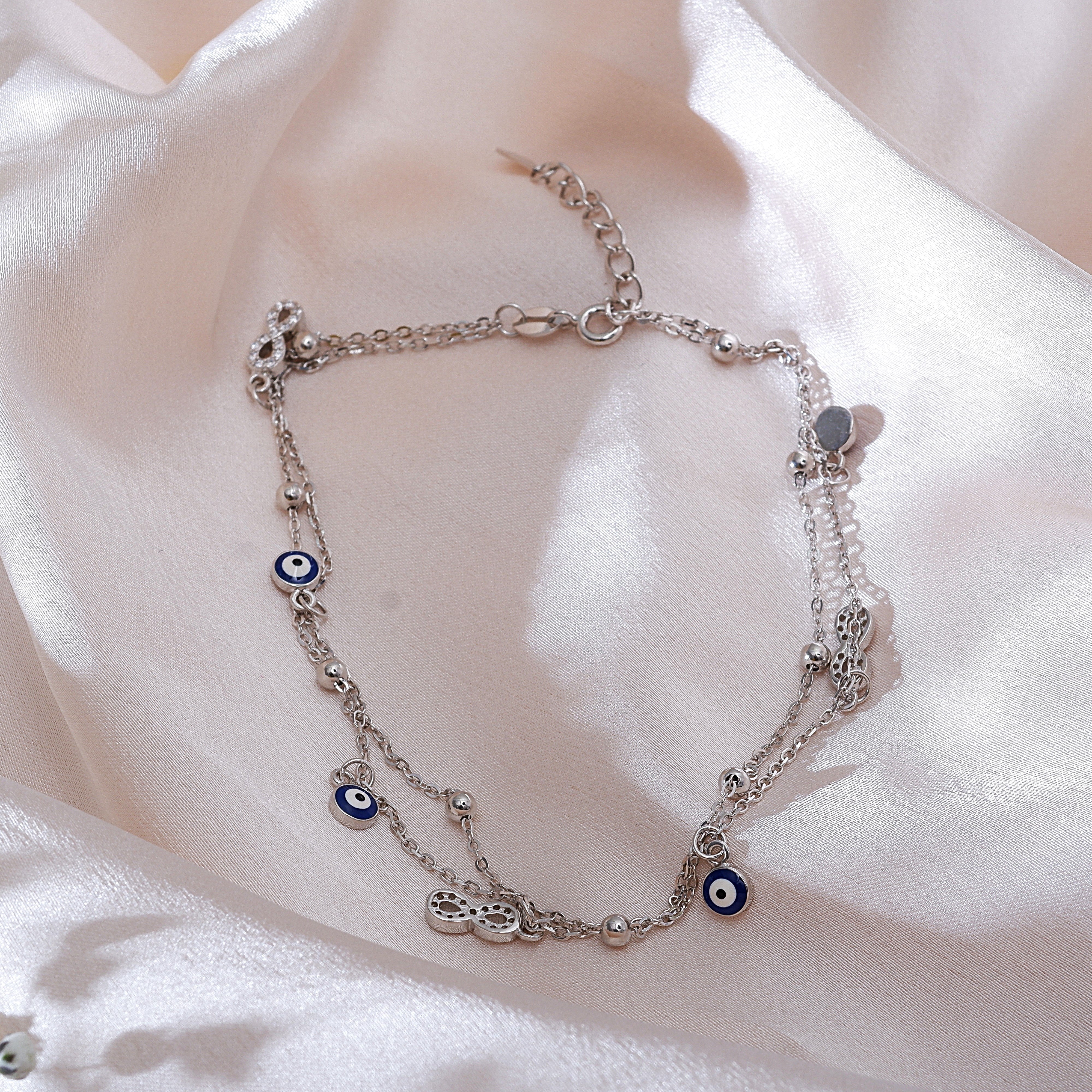 Elegante Women Evil eye Anklet - AA678