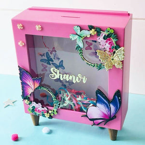 Enchanted Garden Piggy Bank - Decor