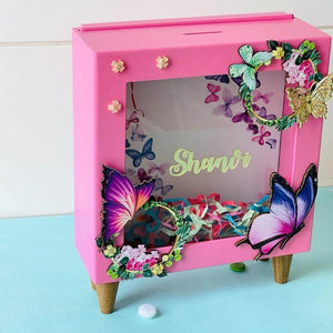 Enchanted Garden Piggy Bank - Decor