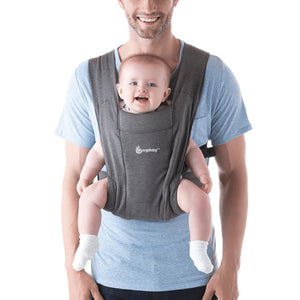Ergobaby Embrace - Heather Grey Baby Carrier | The Mom Store - Heather Grey Baby Carriers