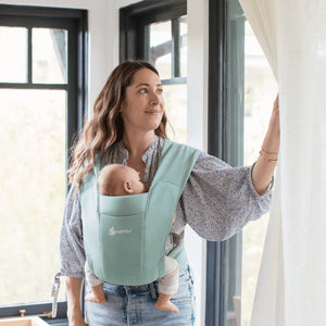 Ergobaby Embrace - Jade Baby Carrier Comfort | The Mom Store - Baby Carriers
