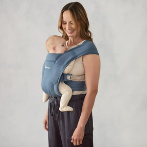 Ergobaby Embrace - Oxford Blue Baby Carrier | The Mom Store - Baby Carriers