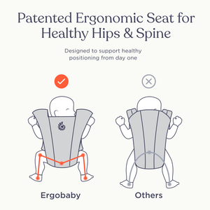Ergobaby Embrace - Oxford Blue Baby Carrier | The Mom Store - Baby Carriers