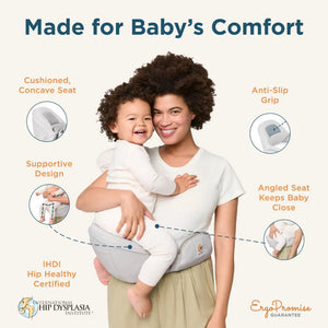 Ergobaby Lift Hip Carrier Natural Beige Baby Carrier | The Mom Store - Hip Seat Carriers