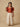 Ethnic Combo - Kasavu Surya Boys Kurta Pajama Set & Girls Skirt Set - Twinning Combo
