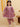 Ethnic Set - Amethyst Allure Girls Anarkali Pajama Set with Boys Kurta Pajama Set - TWN2 - SC - AMAGBK