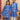 Ethnic Set - Blue Royal Floral Girls Kurta Set with Blue Royale Boys Jacket And Kurta Pajama Set - KES2 - BRFGBF
