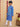Ethnic Set-Blue Royal Floral Girls Kurta Set with Boys Jacket And Kurta Pajama Set - Twinning Combo