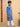 Ethnic Set-Blue Royal Floral Girls Kurta Set with Boys Jacket And Kurta Pajama Set - Twinning Combo