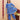 Ethnic Set-Blue Royal Floral Girls Kurta Set with Boys Jacket And Kurta Pajama Set - Twinning Combo