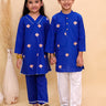 Ethnic Set - Kamal Vatika Girls Kurta Pajama Set with Boys Kurta Pajama Set - KES - BK - KVGKBK