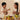 Ethnic Set - Kasavu Classic Boys Shirt with Velcro Dhoti & Girls Skirt Set - Twinning Combo