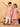 Ethnic Set - Rosé Radiance Boys Silk Kurta Pajama Set with Girls Anarkali Sharara Set - KES2 - RRBRRG