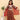 Ethnic Set-Rust Kalamkari Girls Lehenga Set with Boys Kurta Set - Twinning Combo