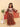 Ethnic Set-Rust Kalamkari Girls Lehenga Set with Boys Kurta Set - Twinning Combo