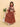 Ethnic Set-Rust Kalamkari Girls Lehenga Set with Boys Kurta Set - Twinning Combo