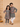 Ethnic Set- Sage Petals Floral Print Boys Jacket And Kurta Pajama Set & Girls Anarkali Kurta Set - product