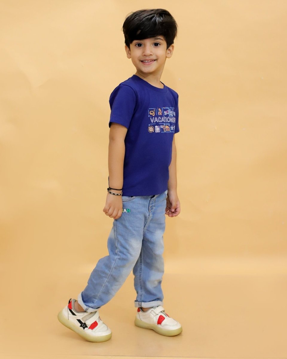 The Mom Store - Twinning Combo - Explorer Matching Family T-shirt - Combo of 3 - TWN3 - SS - EXPF