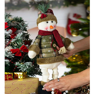 Extendable Legs Snowman christmas Table and home Décor, 2.5 feet height - Christmas