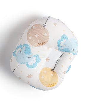 Extra Large Nursing Pillow - Adventure Club - White Feeding Pillow