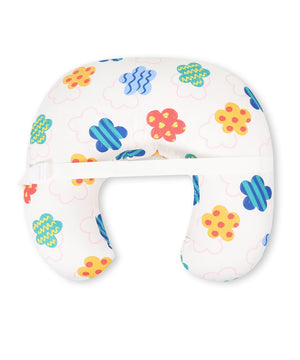 Extra Large Nursing Pillow - Bloom Buddies - White Feeding Pillow