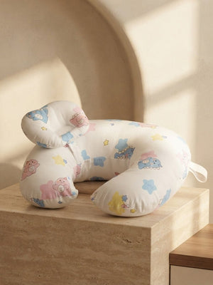 Extra Large Nursing Pillow -Dino Cuddle - Yellow Feeding Pillow