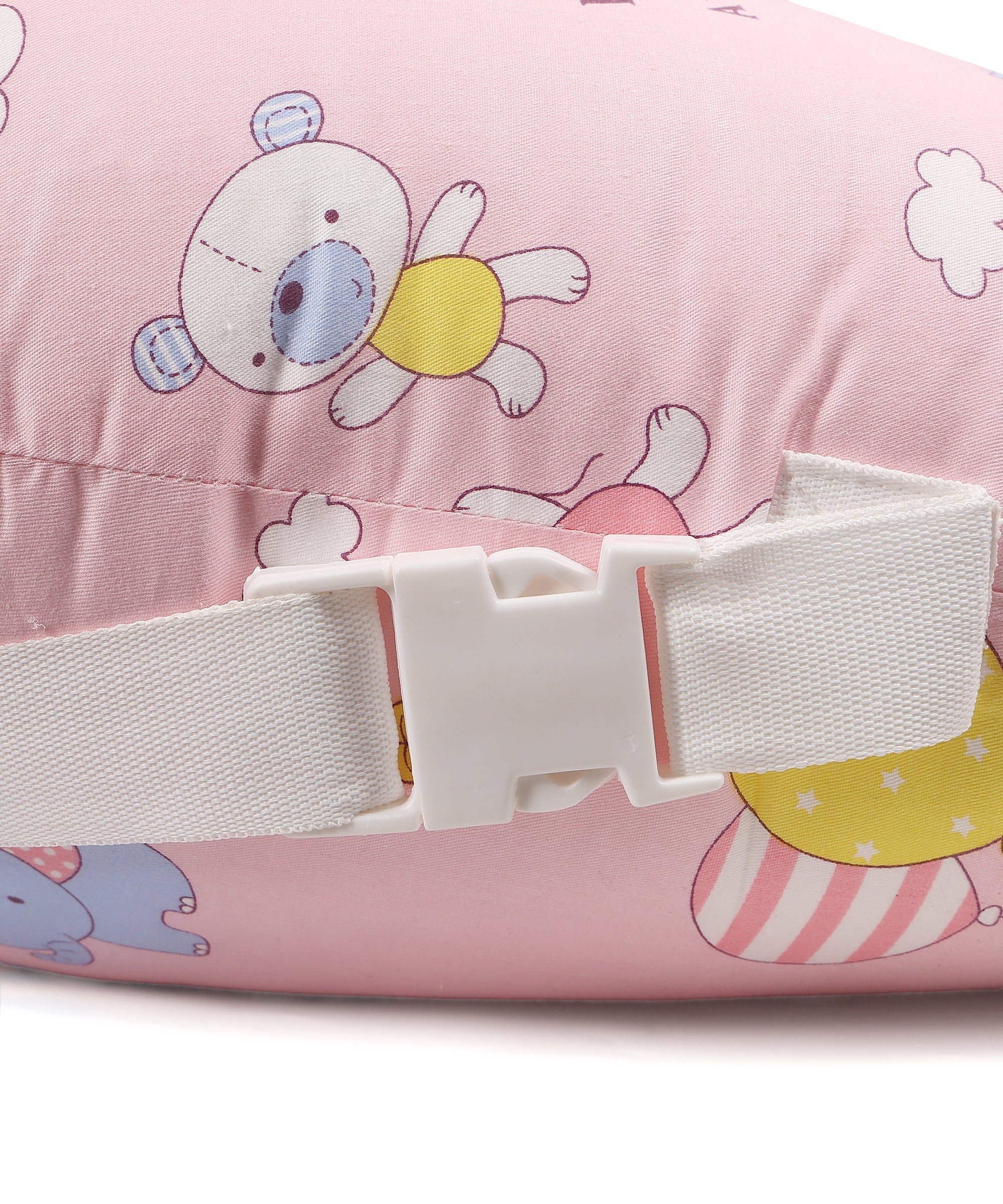 Extra Large Nursing Pillow - Fly Away - Pink Feeding Pillow