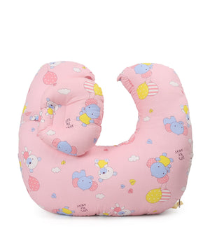 Extra Large Nursing Pillow - Fly Away - Pink Feeding Pillow