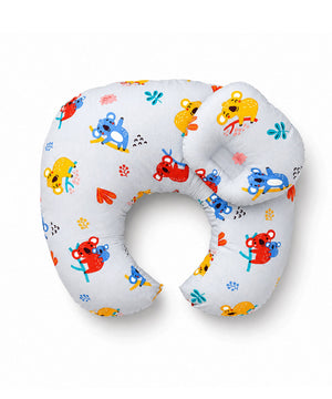Extra Large Nursing Pillow - Koala Cuddle Crew - Blue Feeding Pillow