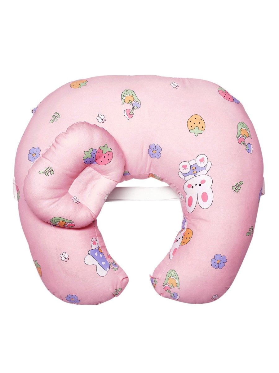 Extra Large Nursing Pillow - My Little Bunny: Pink - EXLNP-CB-MLBPK