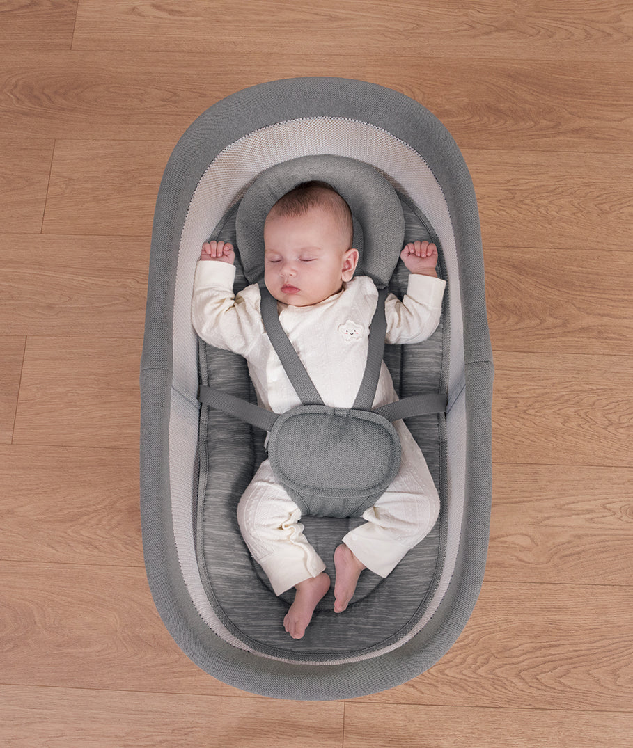 Mastela Swing H multi-motion baby cradel Dark Grey Birth to 36M