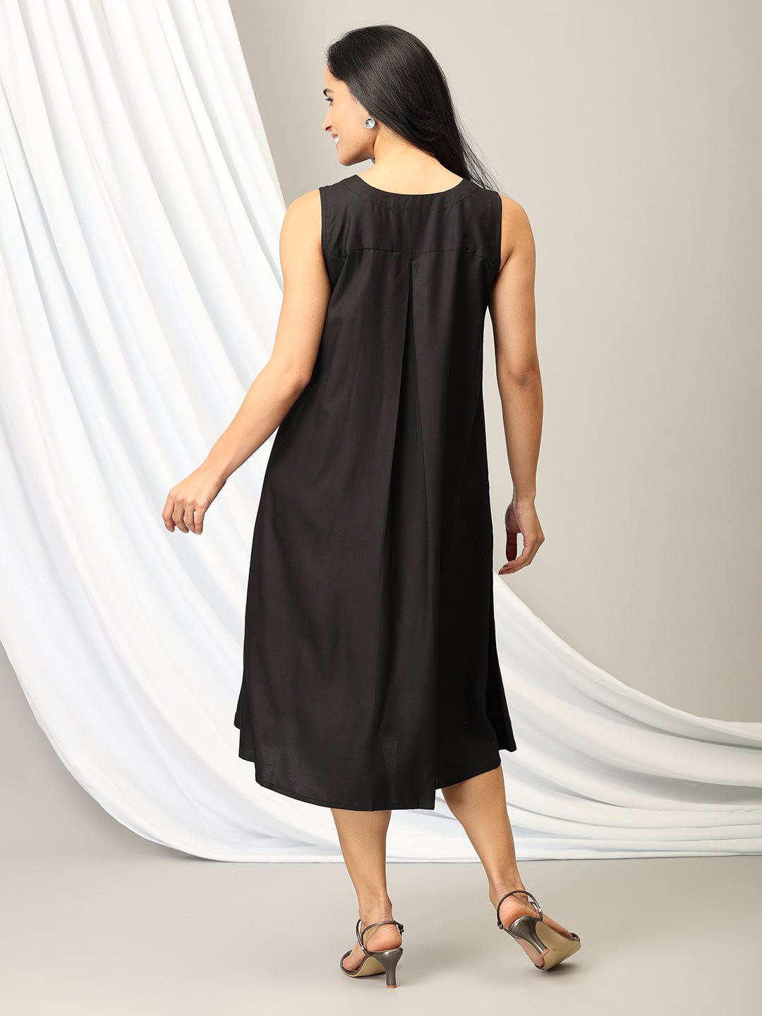 Fab in a Flash Maternity And Nursing Shacket Dress - DRS - SK - FBIF - S