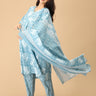 Faded Fine Maternity and Nursing Kurta Set With Dupatta - MEW - SK - FDFN - S