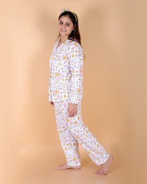Fairy Princess Matching Pajama Set For Mom And Baby- Combo of 3 - Twinning Combo
