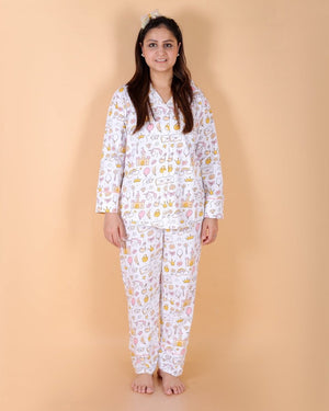 Fairy Princess Matching Pajama Set For Mom And Baby- Combo of 3 - Twinning Combo
