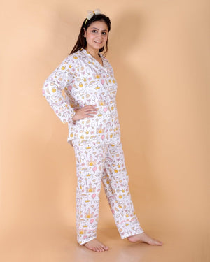 Fairy Princess Matching Pajama Set For Mom And Baby- Combo of 3 - Twinning Combo