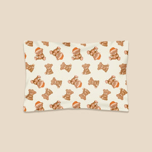 Fancy Fluff 5 Pc Organic Cotton Baby Comforter Set - Cuddle Bear - FF - CB - BCS - 01