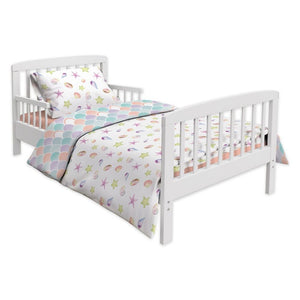 Fancy Fluff 5 Pc Organic Cotton Baby Comforter Set - Sea Fantasy - FF - SF - BCS - 04