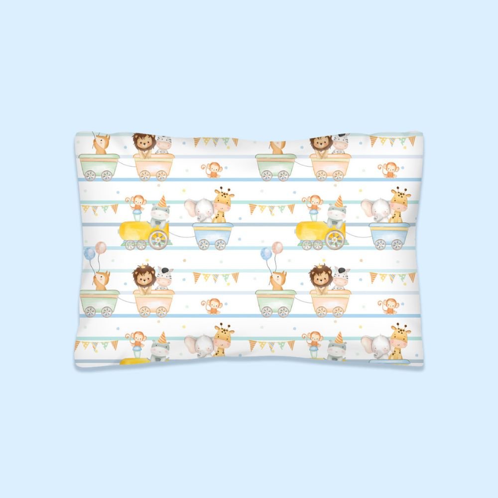 Fancy Fluff 5 Pc Organic Cotton Toddler Comforter Set - Joy Ride - FF - JR - TCS - 03