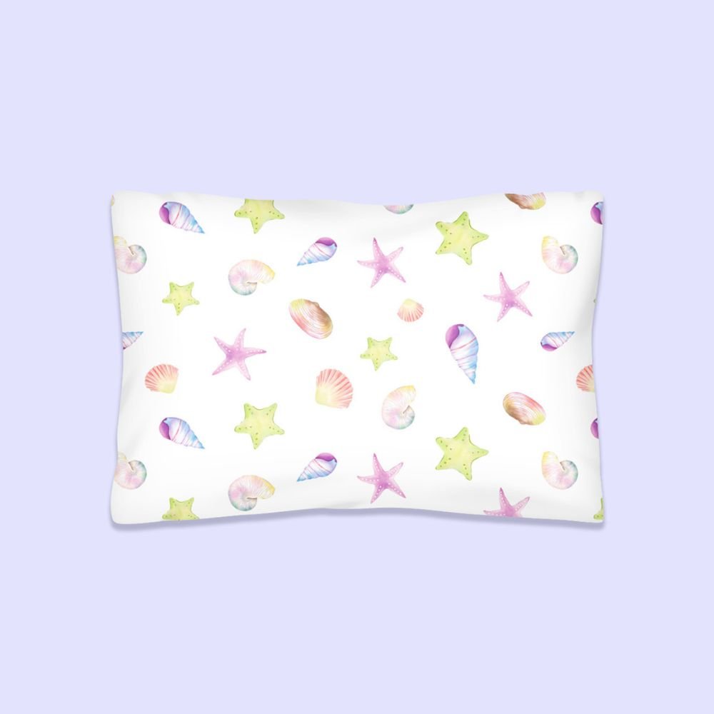 Fancy Fluff 5 Pc Organic Cotton Toddler Comforter Set - Sea Fantasy - FF - SF - TCS - 04