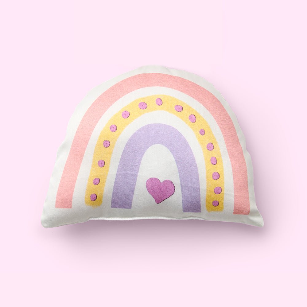 Fancy Fluff 5 Pc Organic New Born Bed Set - Rainbow Dreams - FF - RD - MPBT - 02