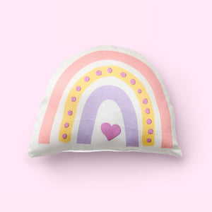 Fancy Fluff 5 Pc Organic New Born Bed Set - Rainbow Dreams - FF - RD - MPBT - 02