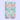 Fancy Fluff 6 Pc Organic New Born Bed Set - Sea Fantas - FF - SF - BMST - 04